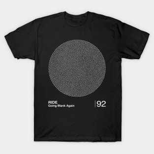 Ride / Minimalist Graphic Artwork Design T-Shirt